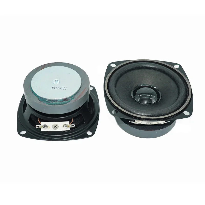 Pcs Inch 78 MM Full Range Audio Speakers Ohm 20W Bubble Edge