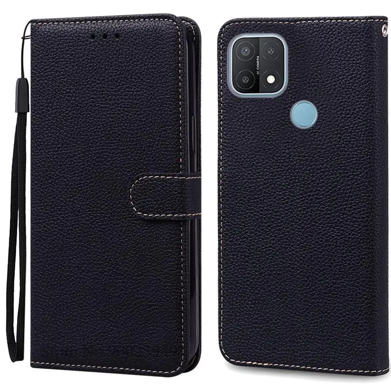 BoxTii Cover per Oppo A15 / Oppo A15S, Custodia in PU Pelle Portafoglio per Oppo A15 / Oppo A15S, Magnetica Cover a Libro con Slot per Schede, Blu