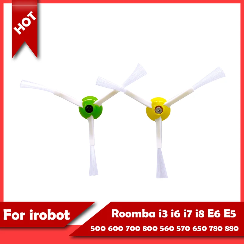 

Для iRobot Roomba i/E/500 600 700 800 900 Series Роботизированная подметальная техника боковая щетка