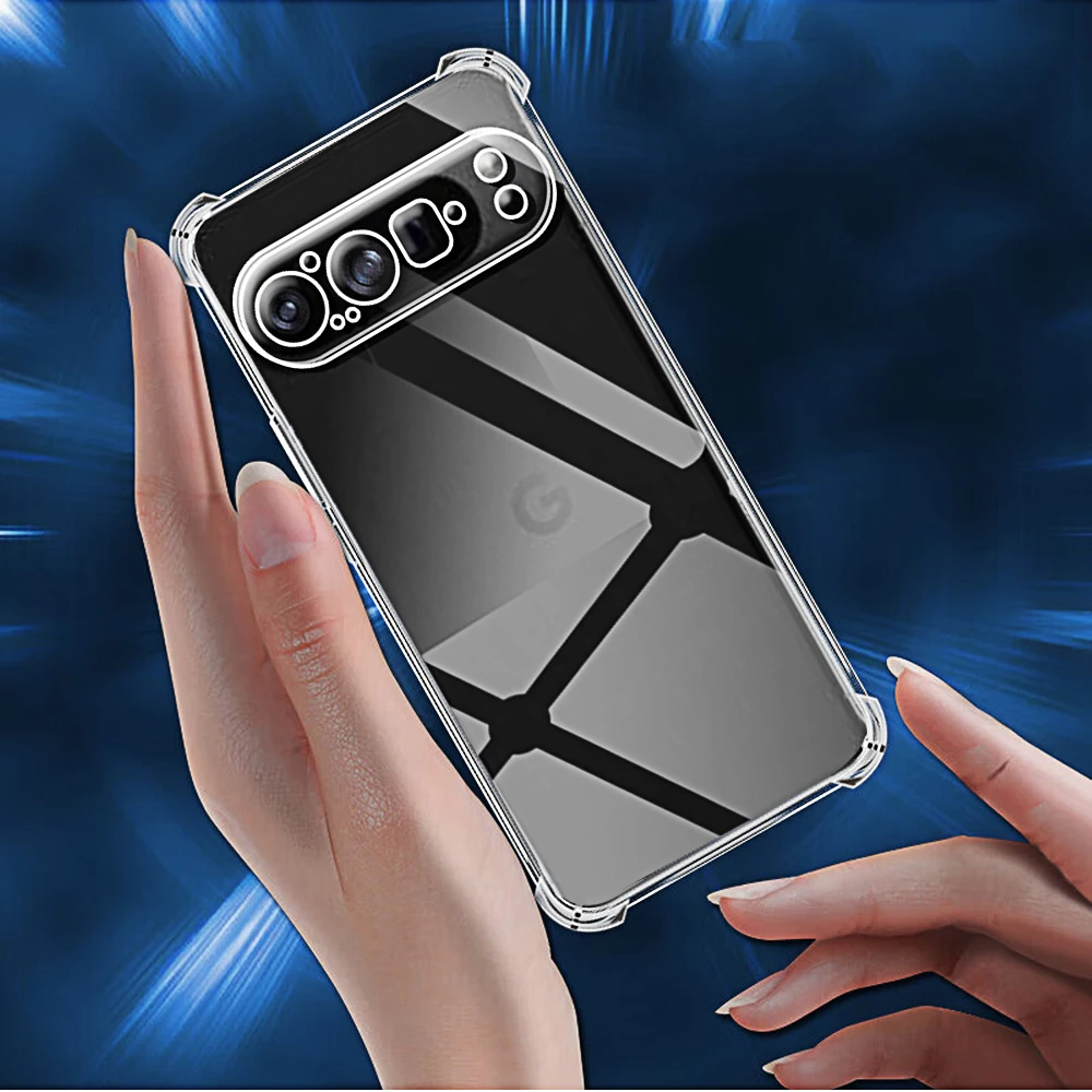 Crystal Clear Protective Back Cover - Premium Soft TPU Transparent Phone Case
