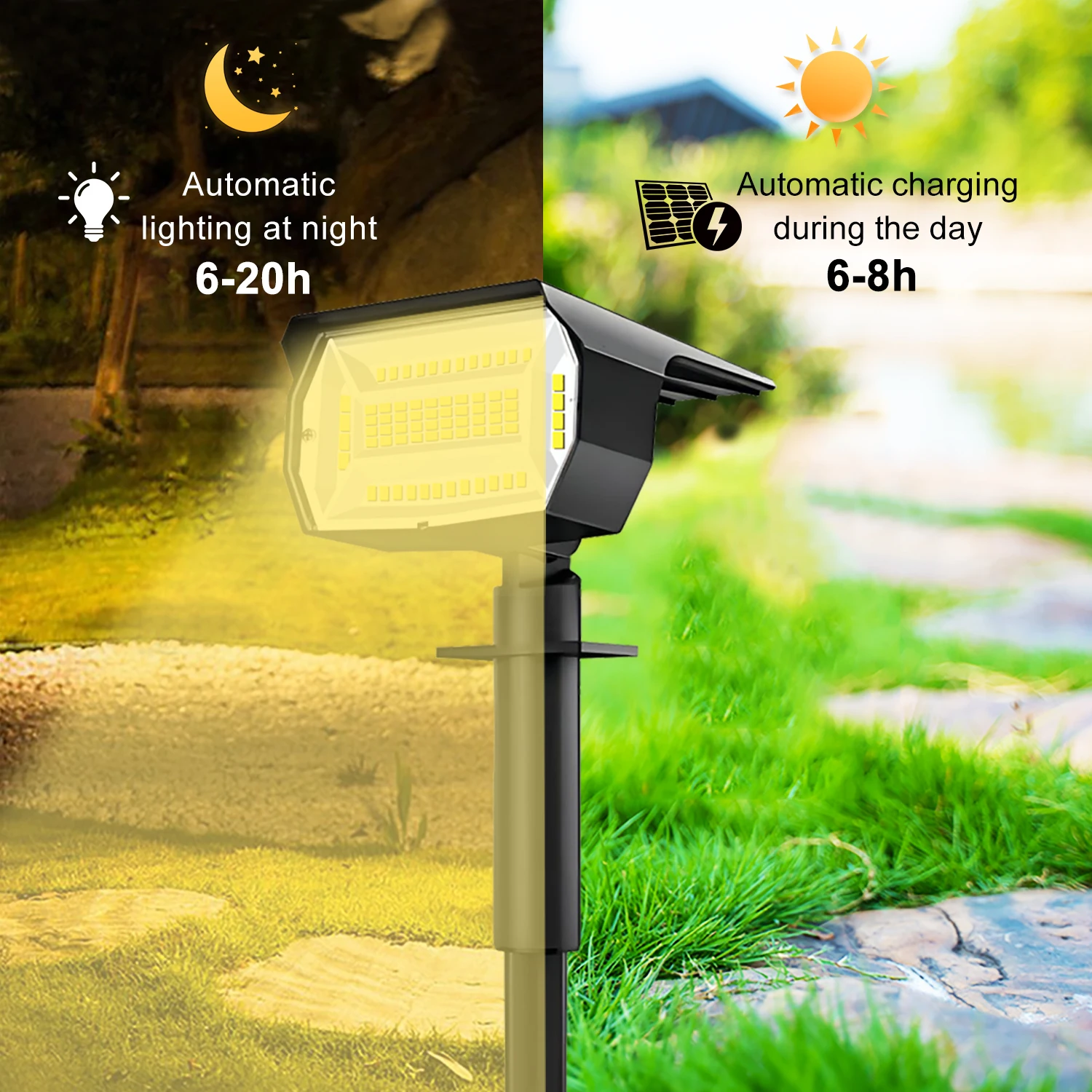LED Solar Landscape Lights 2