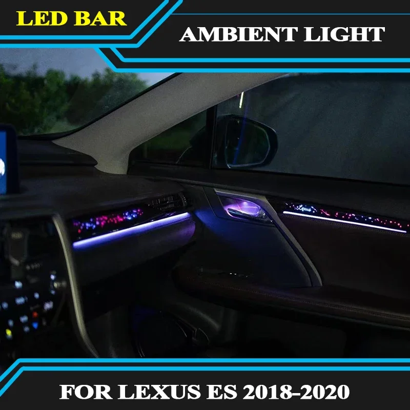 Symphony version interior Ambient Light For Lexus For ES 2018-2020 Advanced Decoration Lamp Inter car decorate atmosphere light