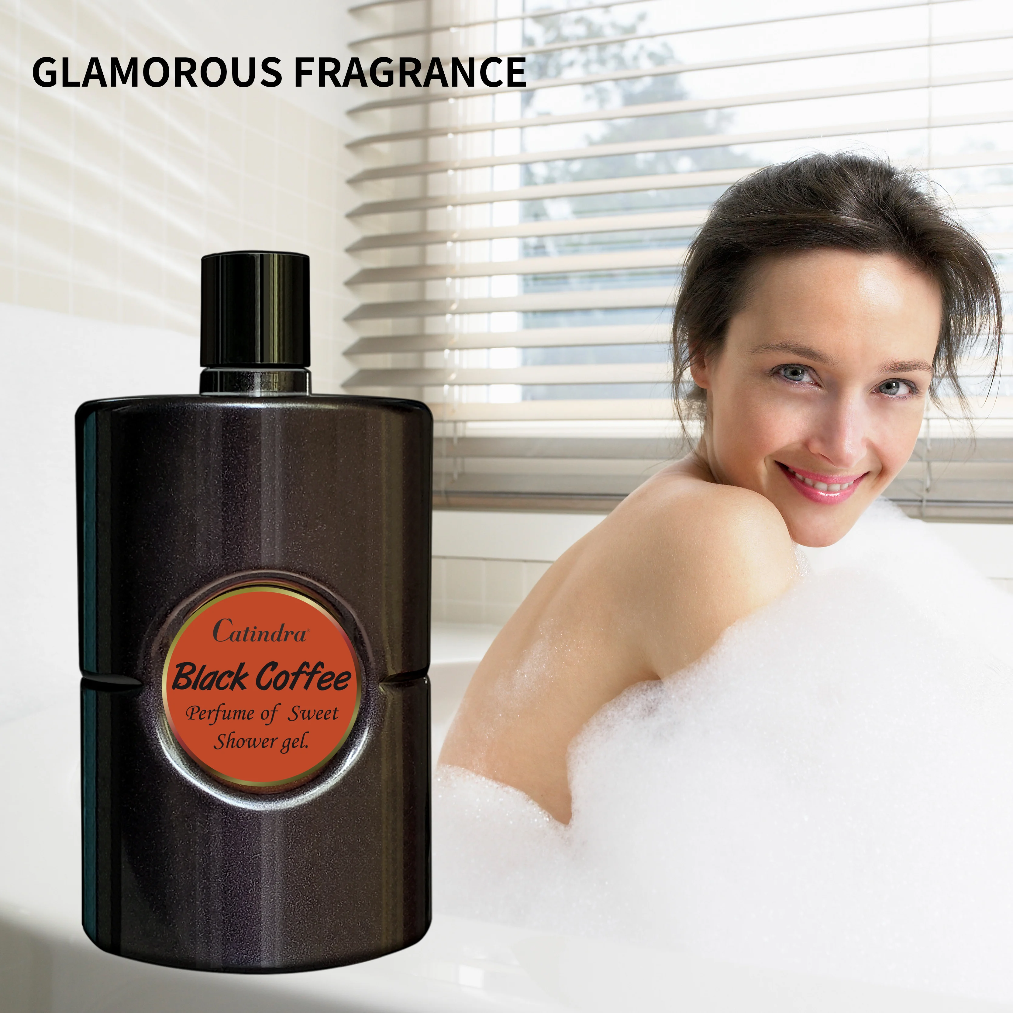 Black Coffee Sweet Perfume Shower Gel Deep Cleansing Lasting Fragrance Fresh Romantic Fragrance Smooth Skin Body Wash