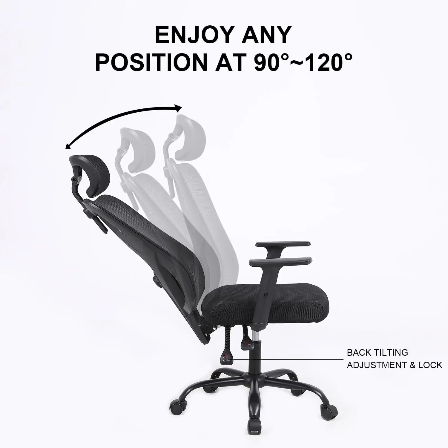 كرسي مكتب Chulovs مريح دعم قطني