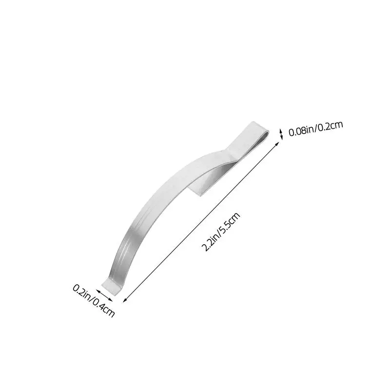 30pcs Window Screen Clips Tension Spring Corner Window Screen Holding Tension Spring Clips Stainless Steel for Windows
