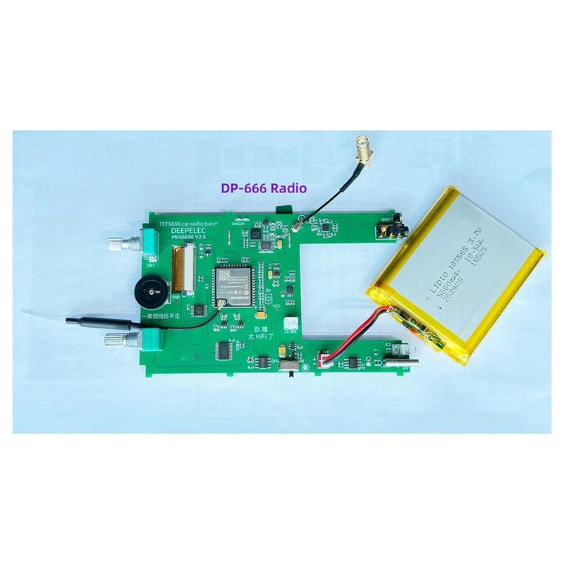 Best-Upgrade DP-666 TEF6686 Radio High Sensitivity Full Band Receiver With Antenna 4