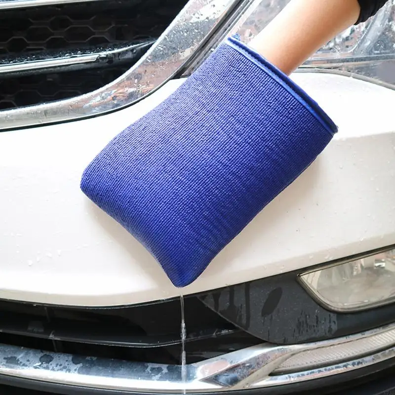 Clay Bar Washing Gloves Car Cleaning Tools Auto Care Towel Car Detailing Magic Clean Cloth Blue Clay Bar Towel Washing Tool