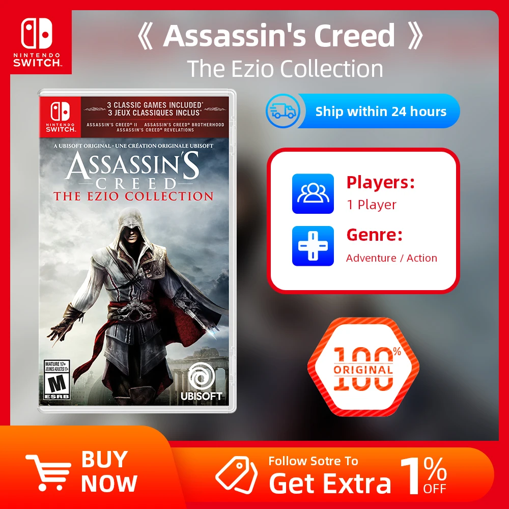  Assassin's Creed The Ezio Collection - Nintendo Switch