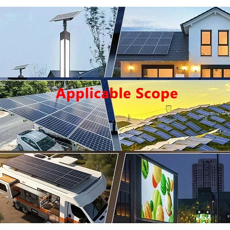 10A/20A/30A/40A/50A/60A MPPT Solar Charge Controller 12V/24V Auto With WiFi Solar Panel Charge Regulator Max PV Input 100VOC