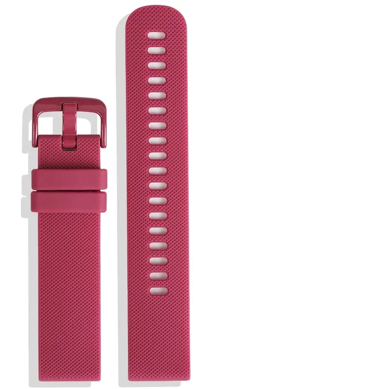 Silicone Sport Waterproof Watch Strap - 20mm Rubber Bracelet Band