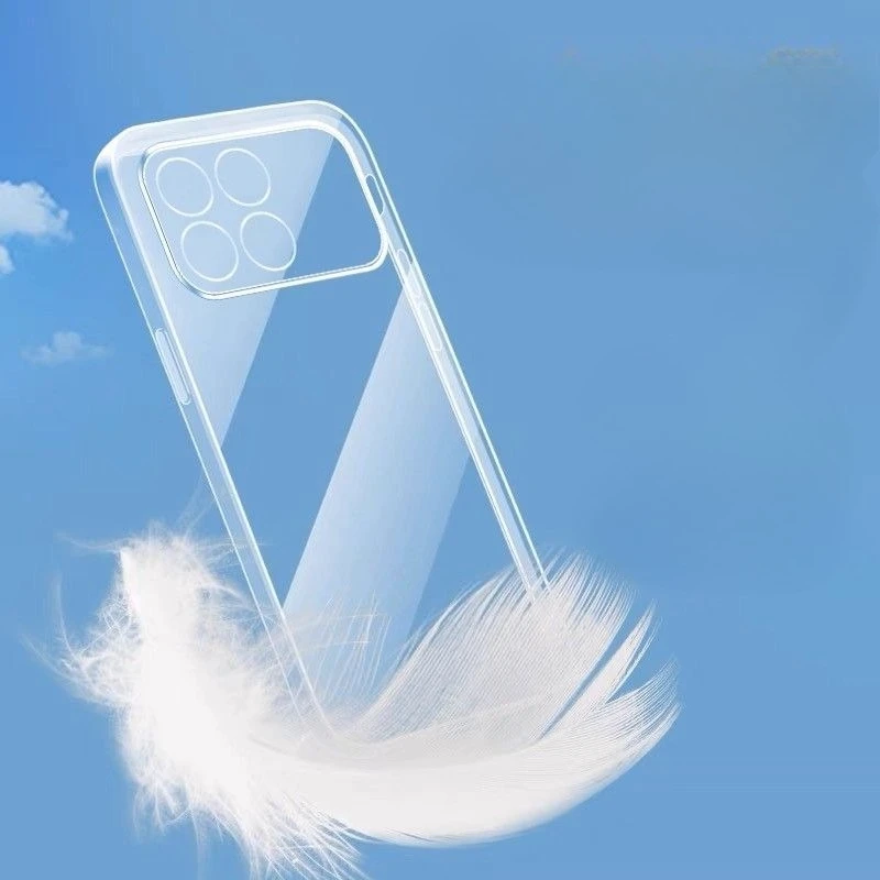 Ultra Clear Transparent Soft TPU Silicone Case Back Cover - Protective Shell