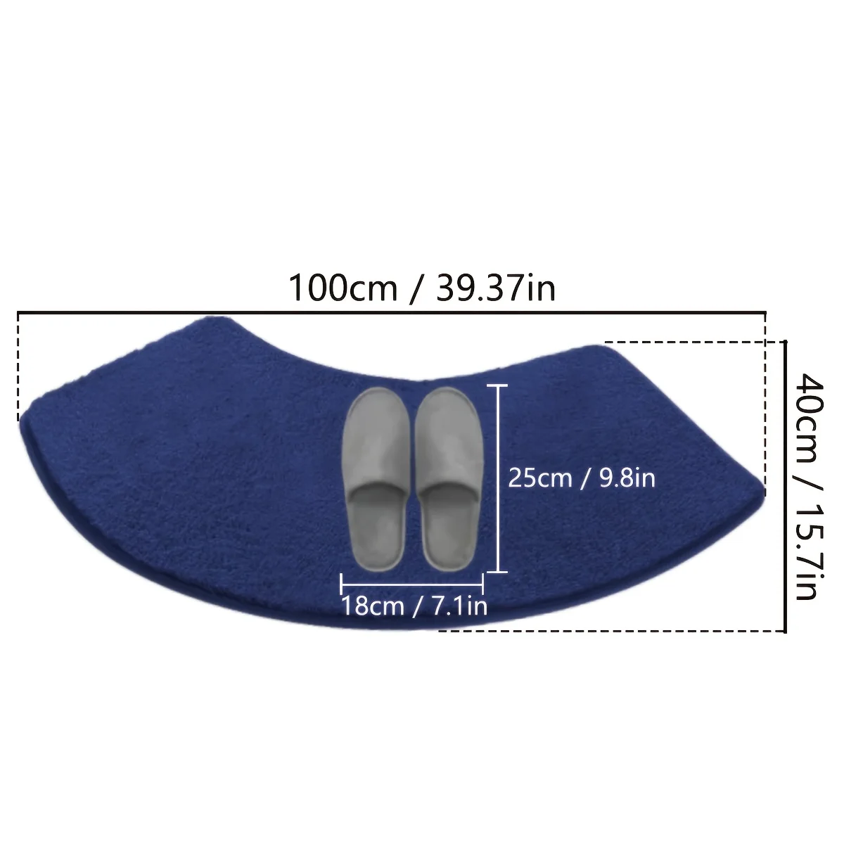 Solid color thickened furry arched shower room absorbent floor mat soft fur foot mat bathroom semicircular non-slip floor mat,bathroom mat,absorbent bathroom mat,bathroom floor mat,bath mat