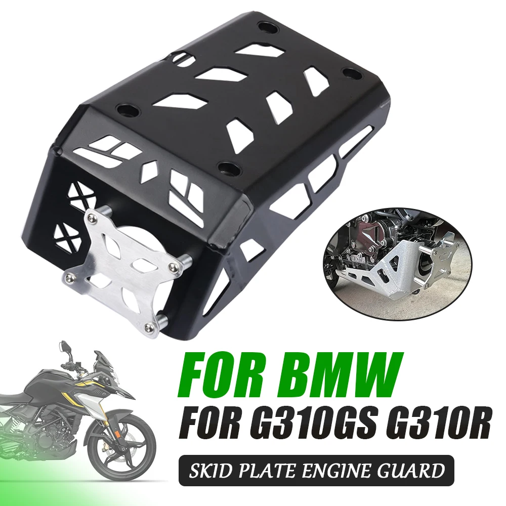 Protector de chasis de Base de motor de motocicleta, placa de deslizamiento, cubierta protectora de vientre para BMW G310R G310GS G310 GS G 310 R 2016-2021 2022