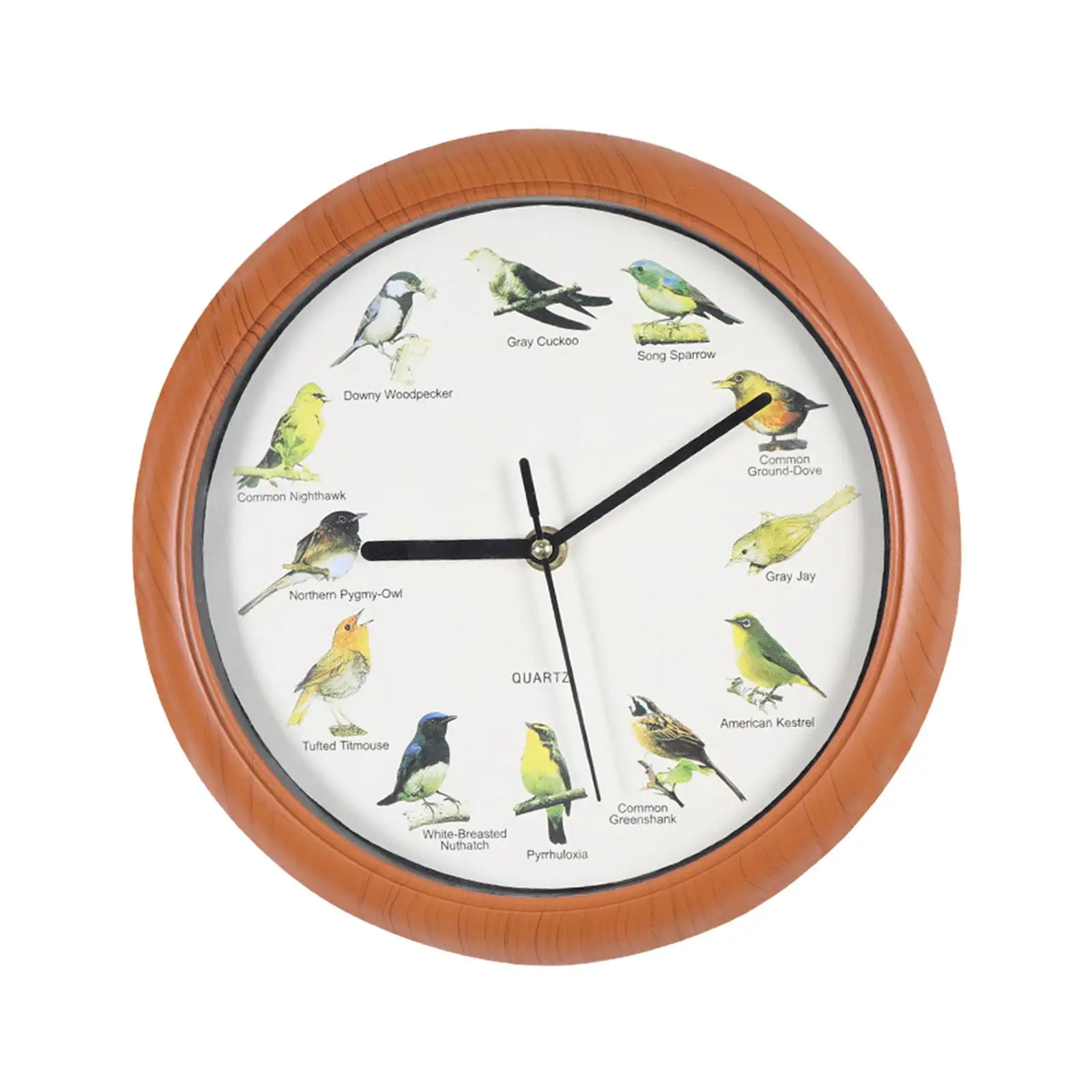 Bird Clocks with Sounds Creative Singing Bird Clock for Shelf Home Table