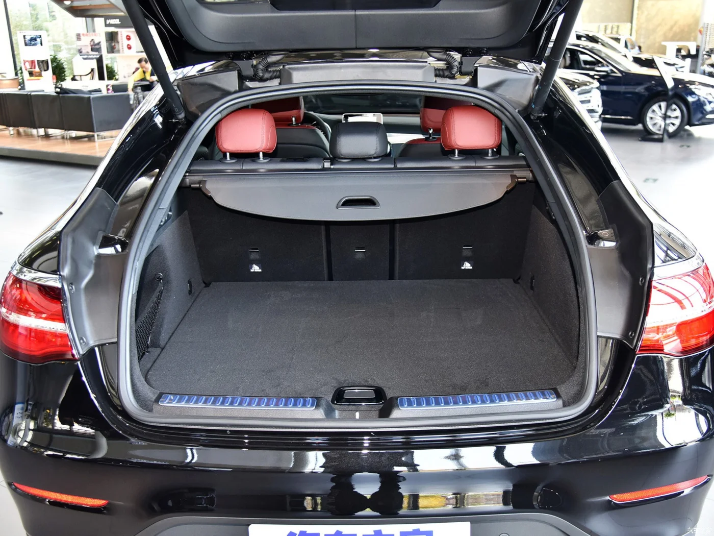 Produktbild von 9 Stück Auto Leder Sitzbezüge Für Mercedes Benz GLC 200 200d