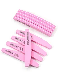 Professional Double - Sided Colorful Nail Buffer and Polishing Block (Pink 1pc)