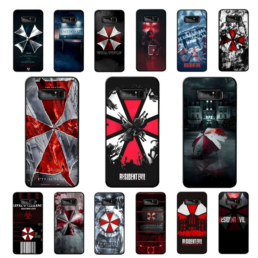 

R-Resident E-Evil Phone Case For Samsung Note 8 9 10 20 Pro Plus Lite M 10 11 20 30 21 31 51 A 21 22 42 02 03