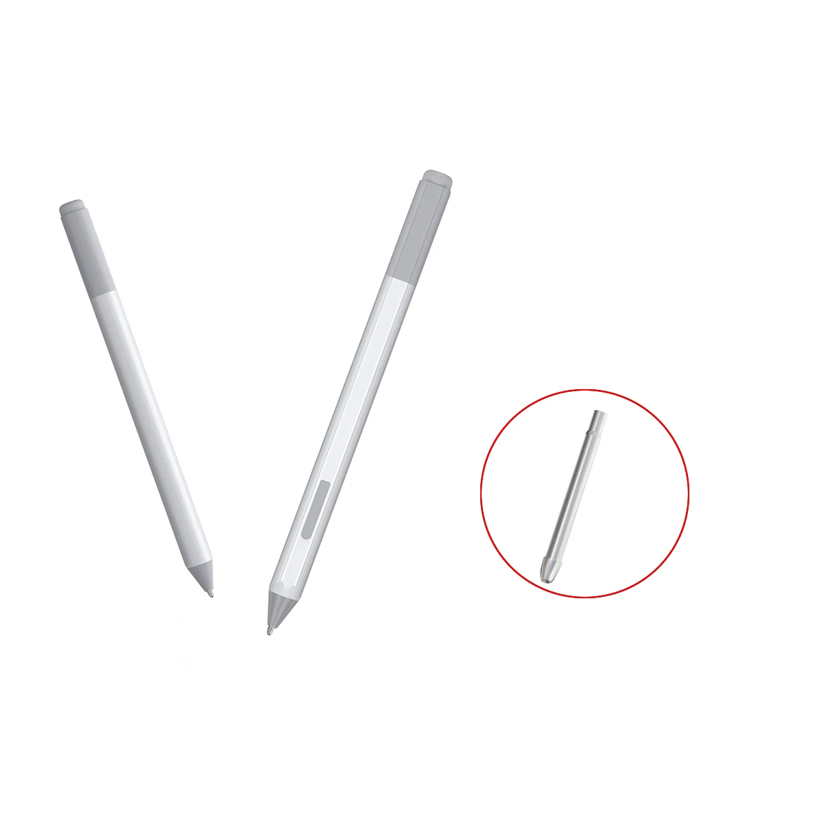 Stylus Pen For Microsoft Surface Pro 7 6 5 4 Series Surface Laptop Stylus Pen No Wear Out Titanium Alloy Pen Tips