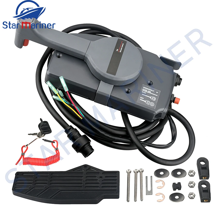 703-48205 Scatola Di Controllo Remoto Assy 7 Pin Push To Open Per Motore Fuoribordo Yamaha Muslimatexam Boat Engine Sostituire