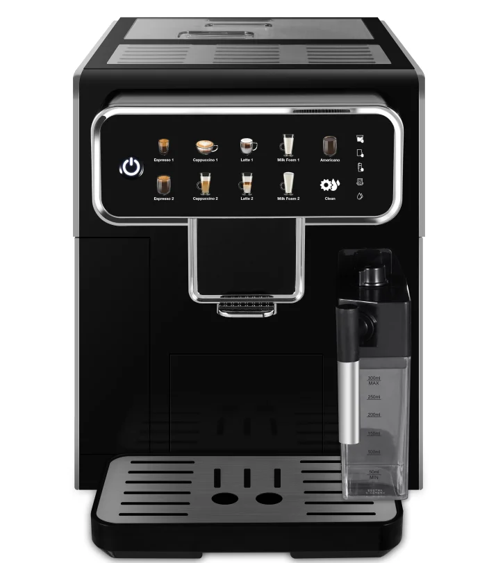 

Hot Selling Fully Automatic Intelligent Touch Screen Control Espresso Coffee Maker Machine