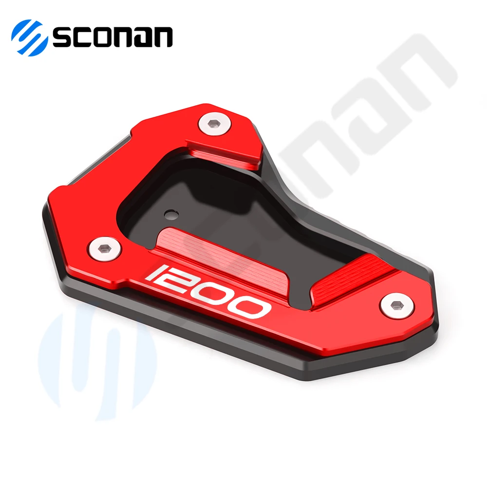 Tiger Explorer XCa Tiger 1200 XR XRT XRX XCX 2015 - 2025 오토바이 액세서리 풋 킥스탠드 사이드 스탠드 확장 패드