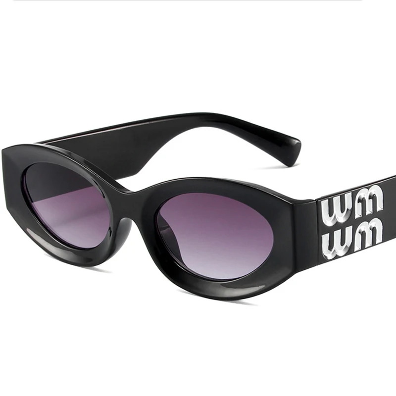 RBROVO Oval Vintage Sunglasses Women Luxury Simple Eyewear For Women/Men Fashion Sports Glasses Lunette De Soleil Homme UV400