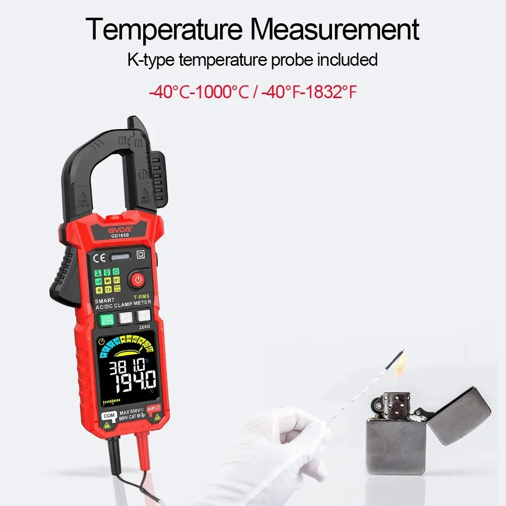 Digital Multimeter DC/AC Current 6000 Counts