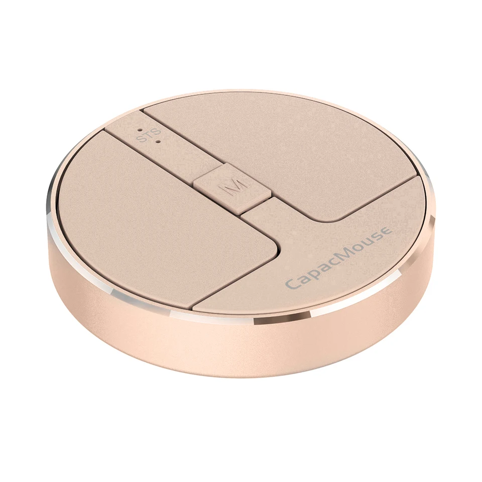 Ultra Thin Wireless Bluetooth Computer Mouse with Adjustable DPI