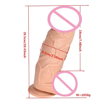 New Trend Huge Dildo Sex Toys For Women Masturbators Big Penis Cock Vaginal Anal Dilator No Vibrator Dildos Faloimetor For Women 6