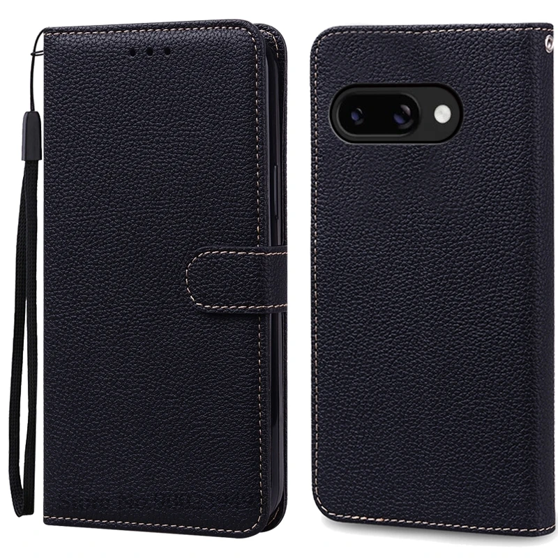 Premium Wallet Flip Leather Cover - Shockproof Book Style Case in Elegant Design