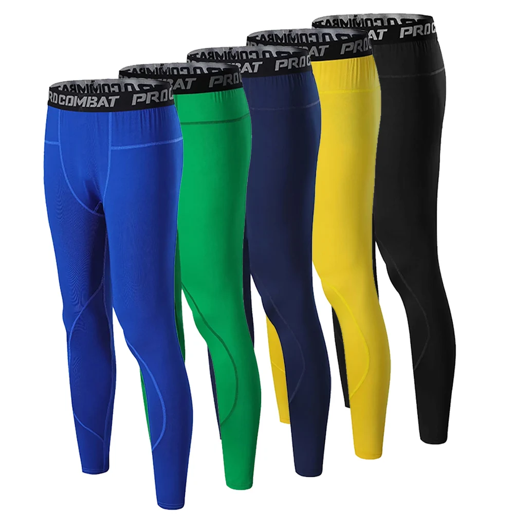 Men's Sweatpants Compression Fitness Sport Leggings Men Sportswear Training Basketball Tights Gym Running Sports Pants