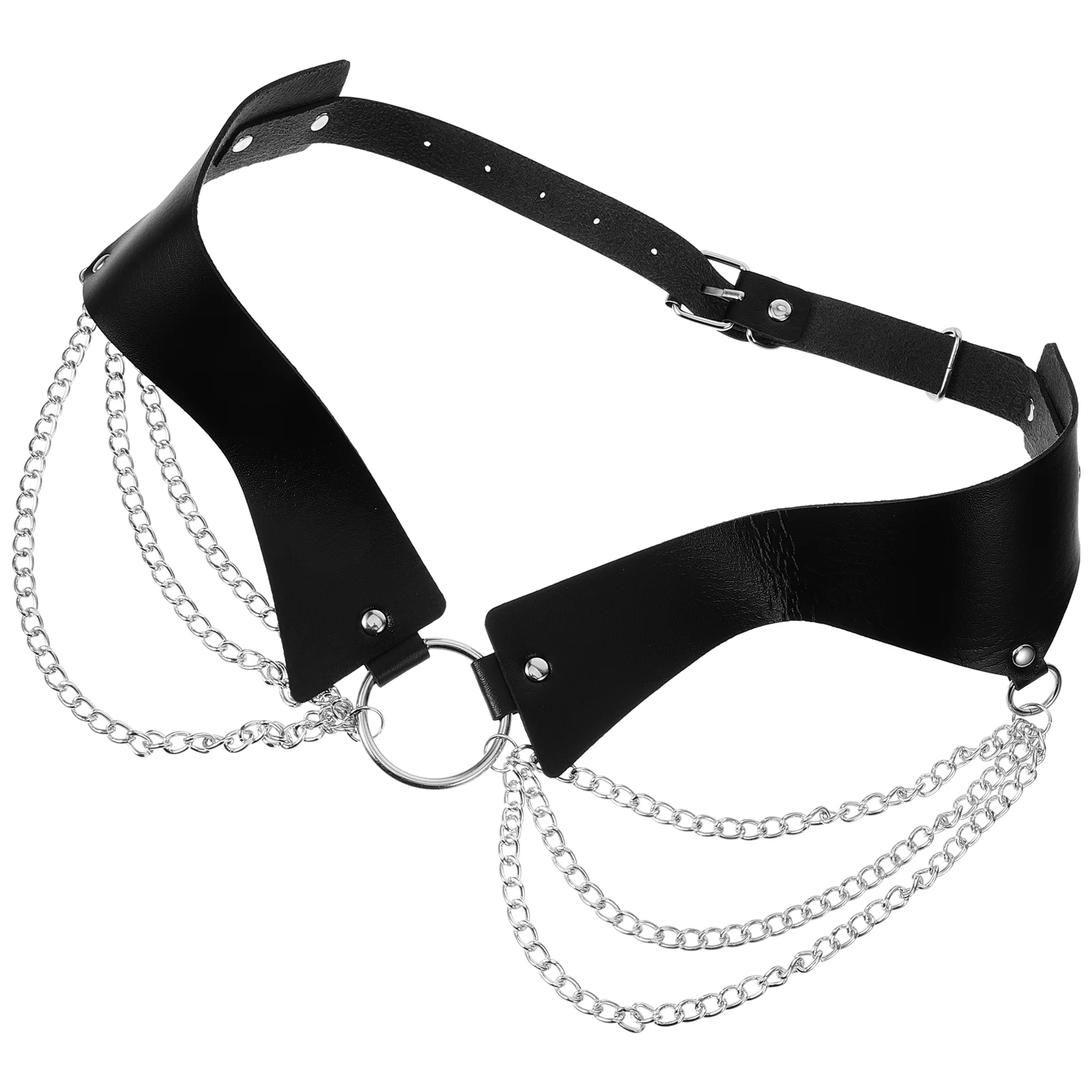 

Multi-layer Metal Waist Chain Women's Ladies Belts Jeans Western Harness