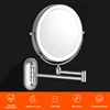 8-Inch Wall-Mounted Fill Light Makeup Double-Sided Bathroom Mirror With LED Color Temperature Control 3X/5X/7X/10X Magnified 1