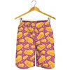 Cartoon Yellow Cheese 3D Printed Beach Shorts Men Kids Board Shorts Summer Swimming Trunks Quick Dry Oversized Surf Ice Shorts 4