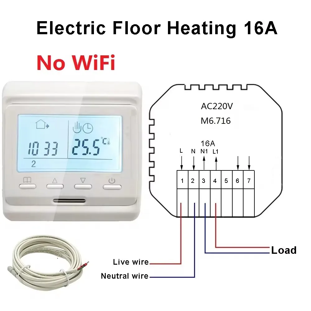 Smart WiFi Programmable Thermostat