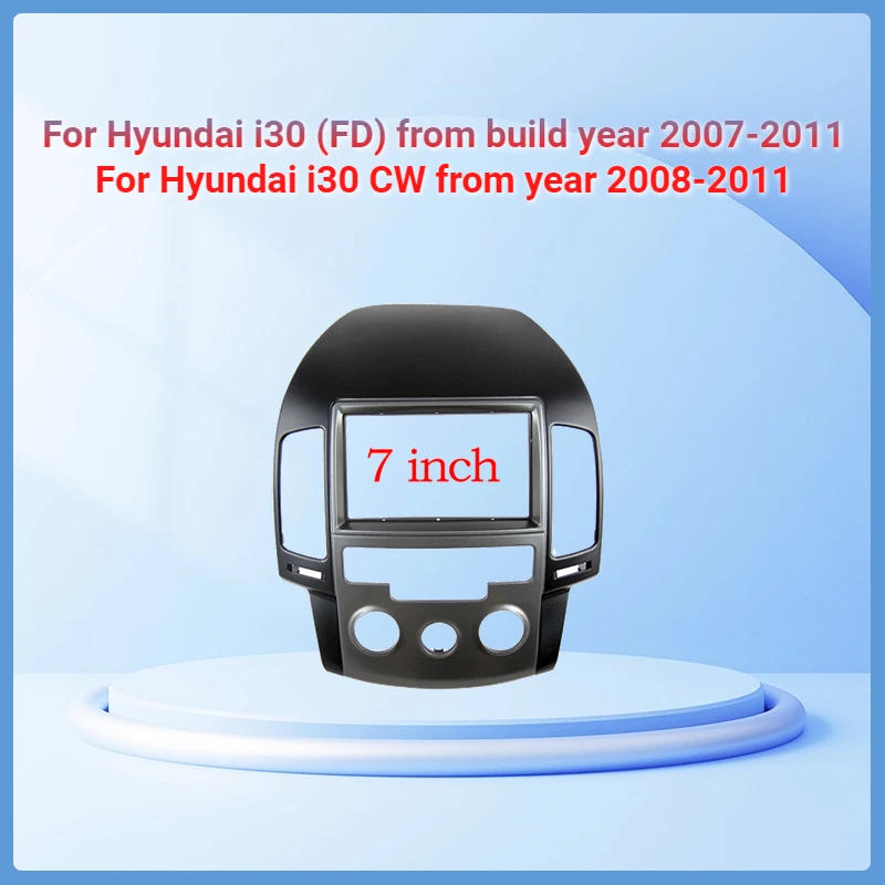 

Рамка для приборной панели Hyundai I30 FD I30 CW, 7 дюймов, 2 Din, с креплением, левый привод