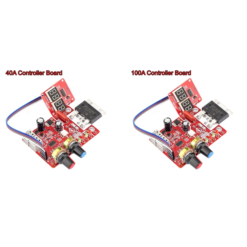 

Digital Spot Welding Machine Time Control Display Spot Welder AC 110V 220V To 9V Transformer Controller Board