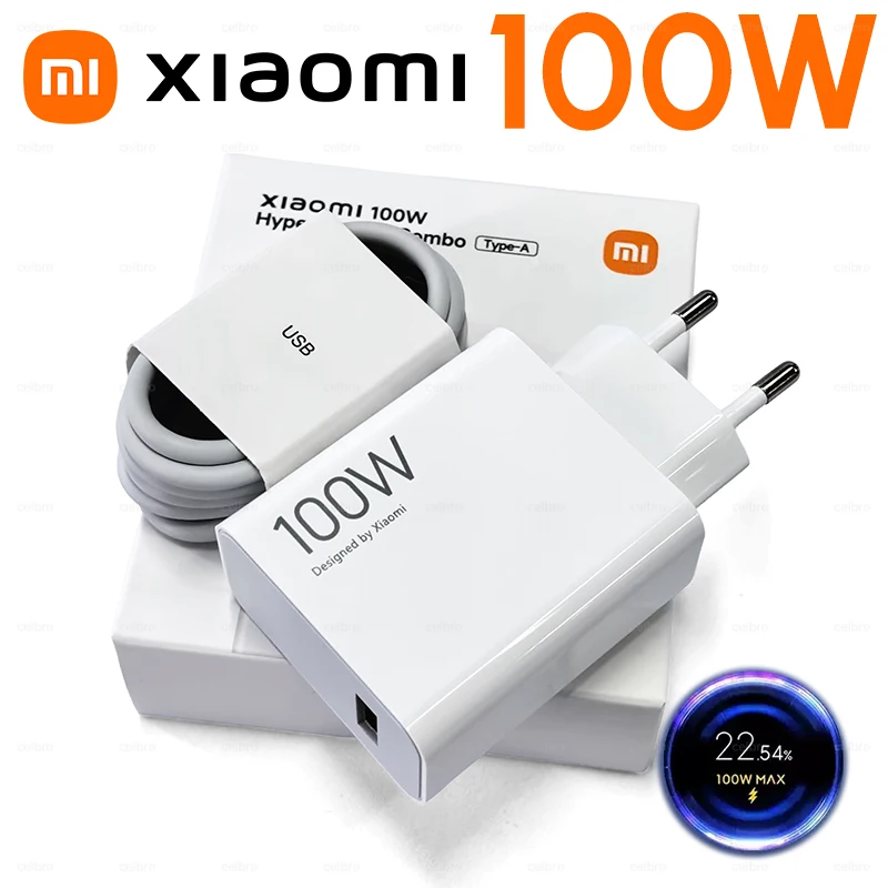 Xiaomi 17 17T Pro 100W Charger Type C Fast Turbo For Mi 15 14 Ultra Redmi...