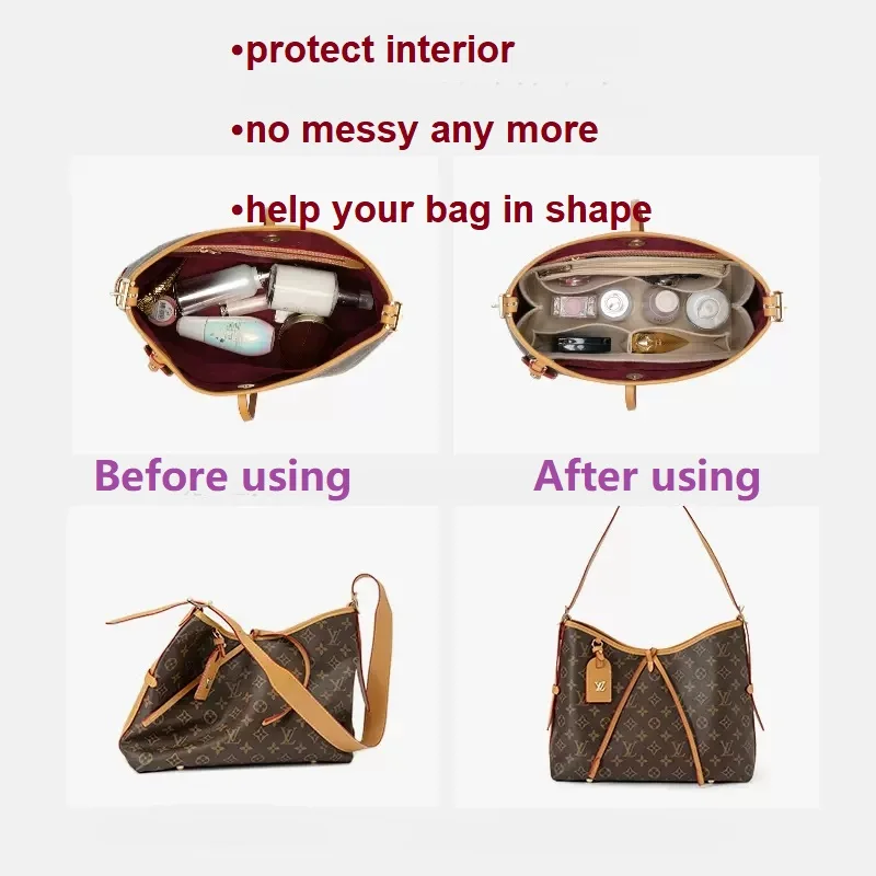 Dior Toujours Tote Organiser 디올 투쥬르 토트 오거나이저 디바이더 셰이퍼 보호대 칸막이, 가방 정리함 삽입, 이너 백 한정 판매