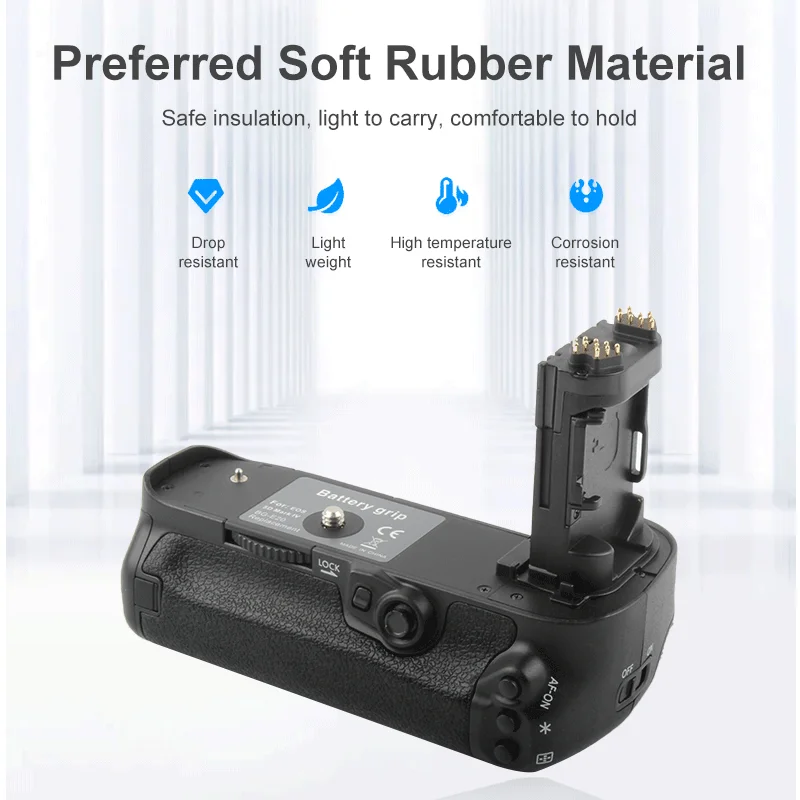 BG-5DIV BG-E20 Battery Grip for Canon EOS 5D Mark IV Camera as BG-E20RC Replacement Works with ES IR Remote