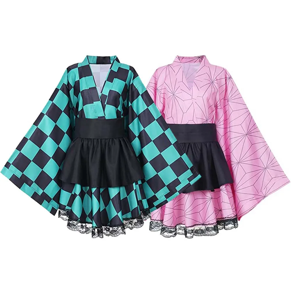 Demon Traje De BaÃ±o Nezuko Disfraz Traje Kim En Traje De BaÃ±o