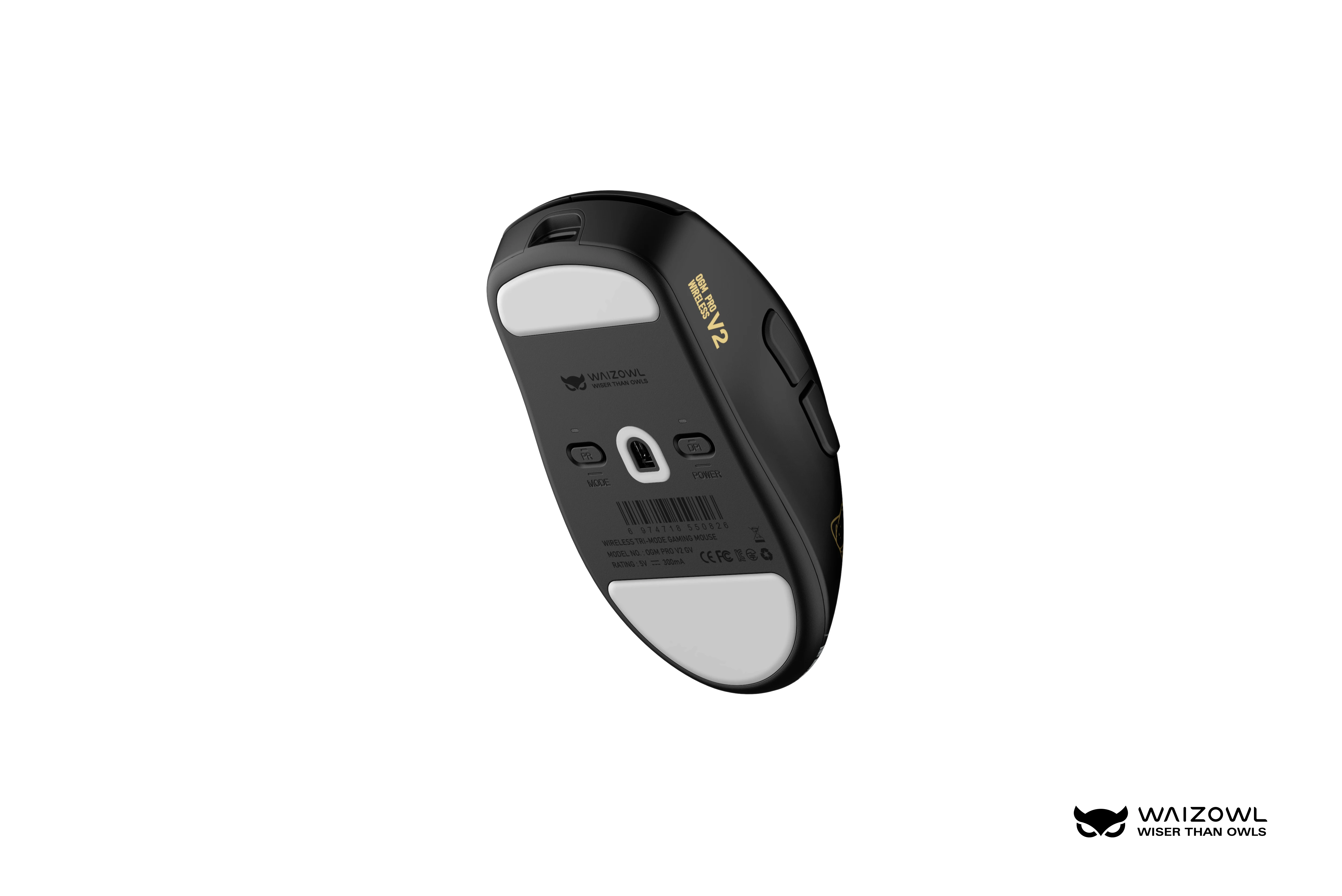 Waizowl OGM Pro V2 Hades Gaming Mouse Paw3950 30000dpi