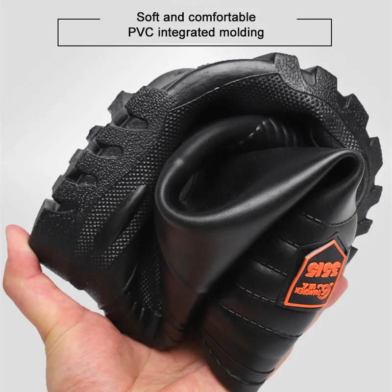 Winter Waterproof Men Women Fishing Hunting Rain Boots Warm Inner Liner Snow Boots Reef Rock Upstream Antislip Sole Shoes
