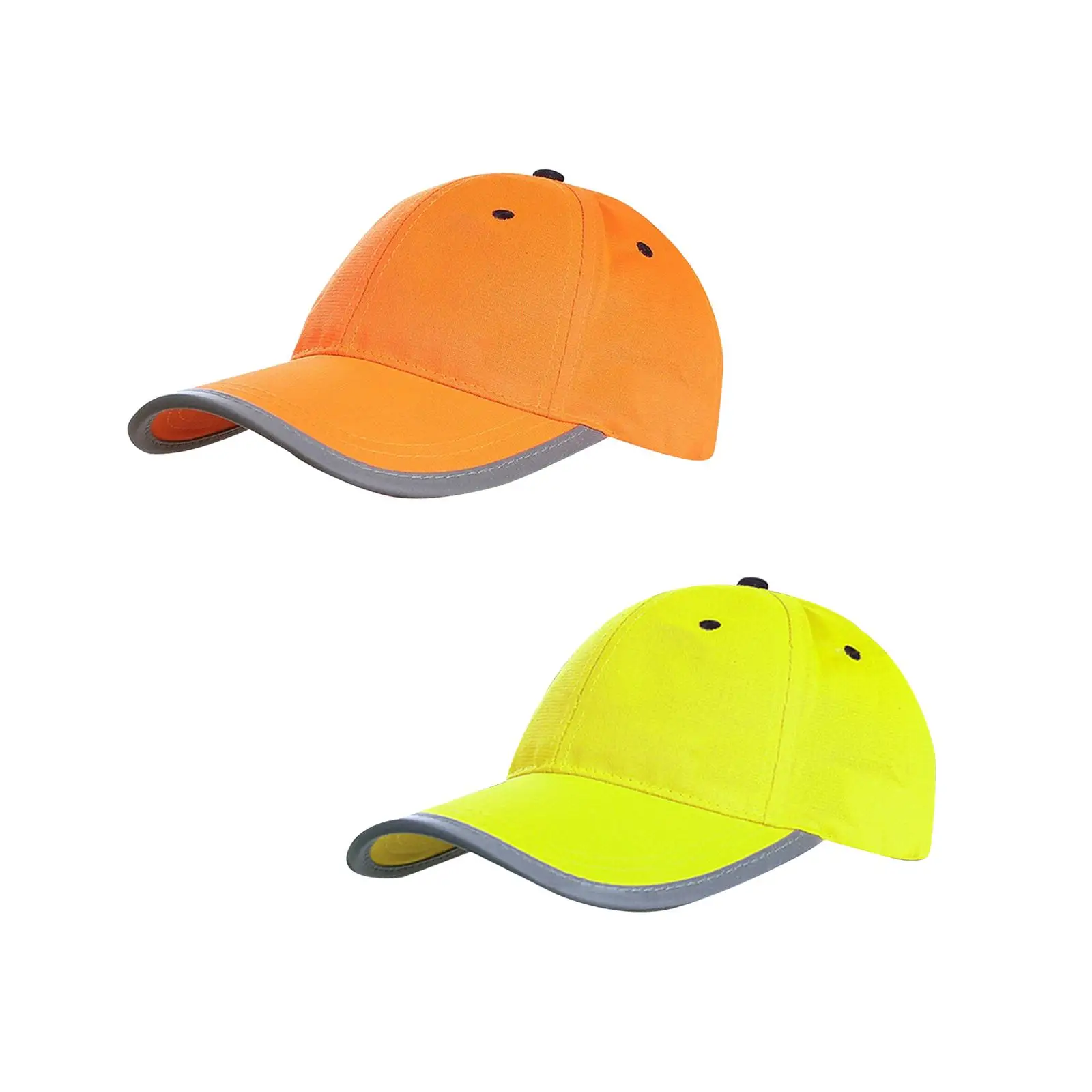 Men Fluorescent Hat Hat Washable Casual Halloween Cap High Visibility Reflective Baseball Cap for Family Members Women Friends