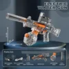 2024 Summer Automatic Electric UMP45 Submachine Water Gun Fights Toy Water Outdoor Beach Swimming Pool Toys Adult Kids 3