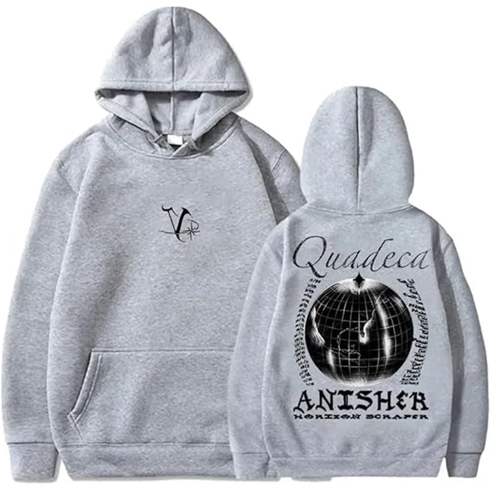 T-shirt Quadeca Vanisher Tour 2025 - Merchandising Unisexe Hip Hop - Manches Courtes Pour Concerts Et Cosplay