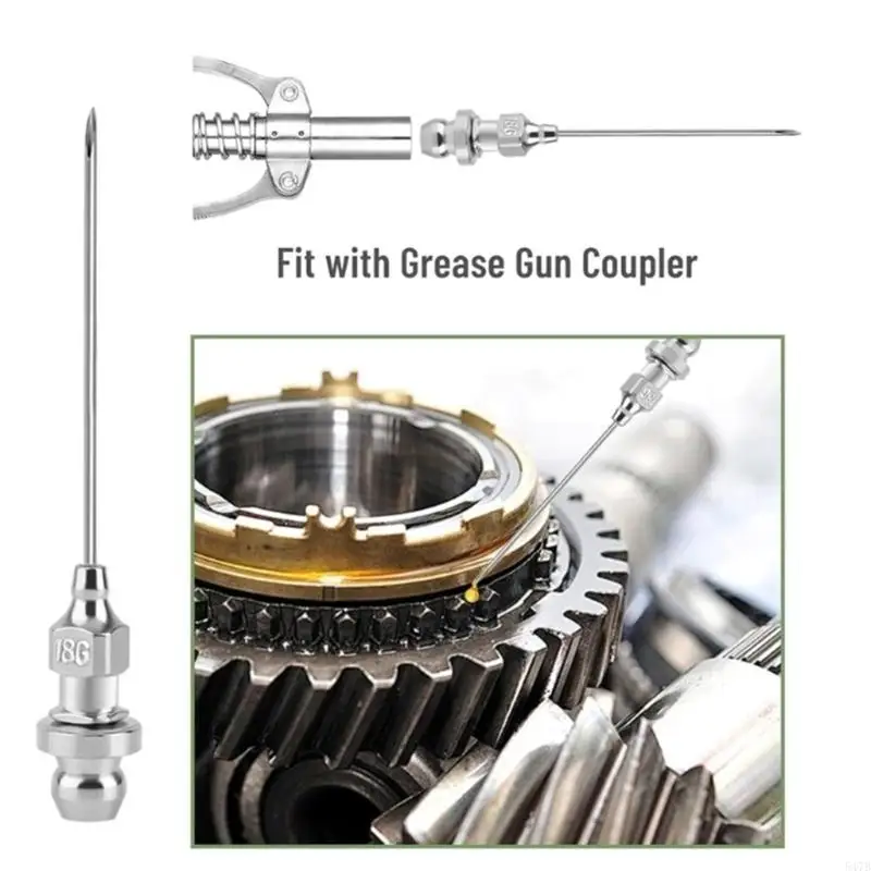 547B Lubrication Set Grease Guns Fittings Nozzles & Injectors Tool for Mechanical Use