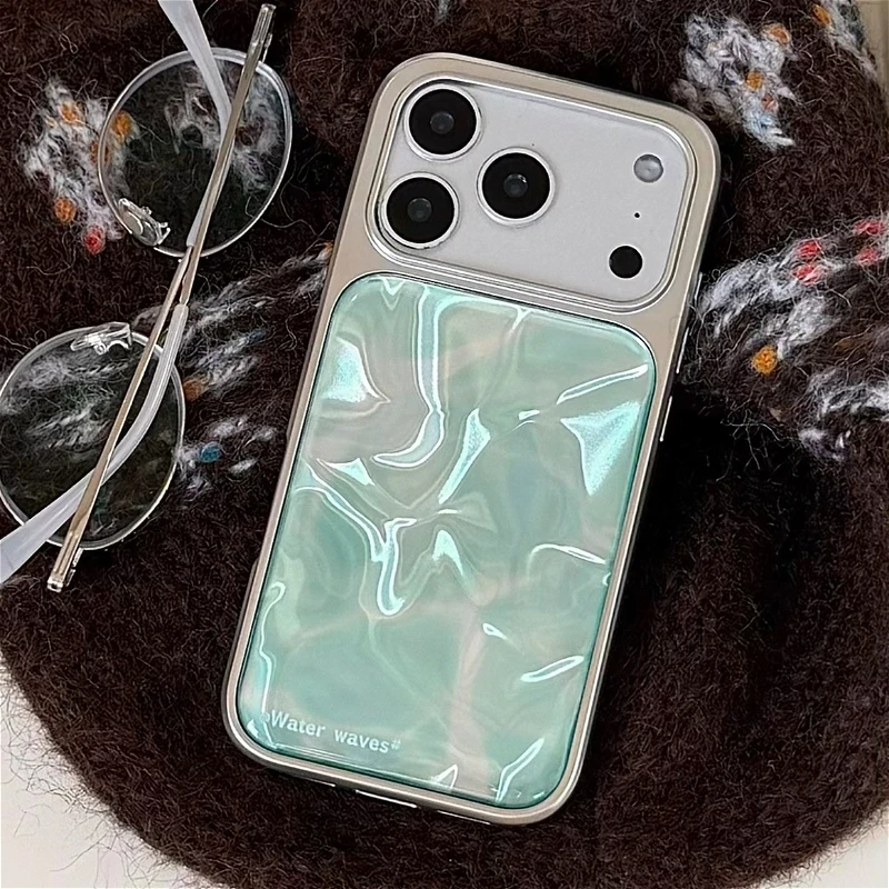 Korea INS Water Ripple Shockproof Phone Case - Fashionable Protection Gift