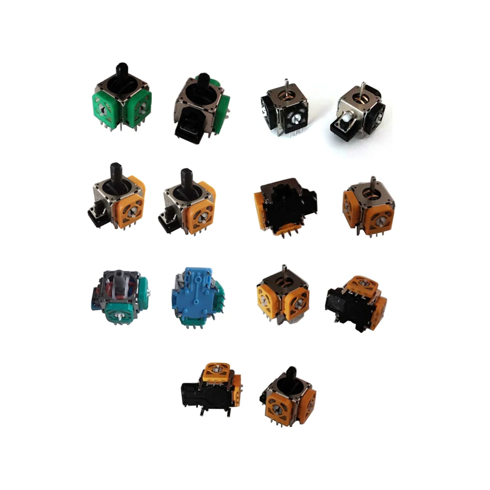 2 Pezzi Abs 3D Controller Joystick Analogico Per Ps4 Per Ps4 Pro Originale Cablato Riparazione Controller Di Gioco Wireless