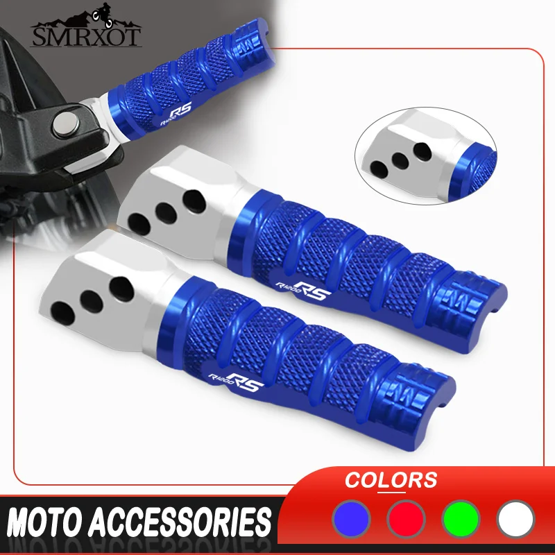 

NEW Anti-slip FootPegs For BMW R1200RS R1200R R1200ST R1200S Motorcycle CNC Rear Footrest Passenger Foot Pegs Rest Pedals